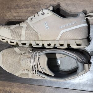 On Running Tan Athletic Shoes